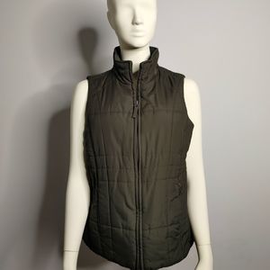 Dark green vest